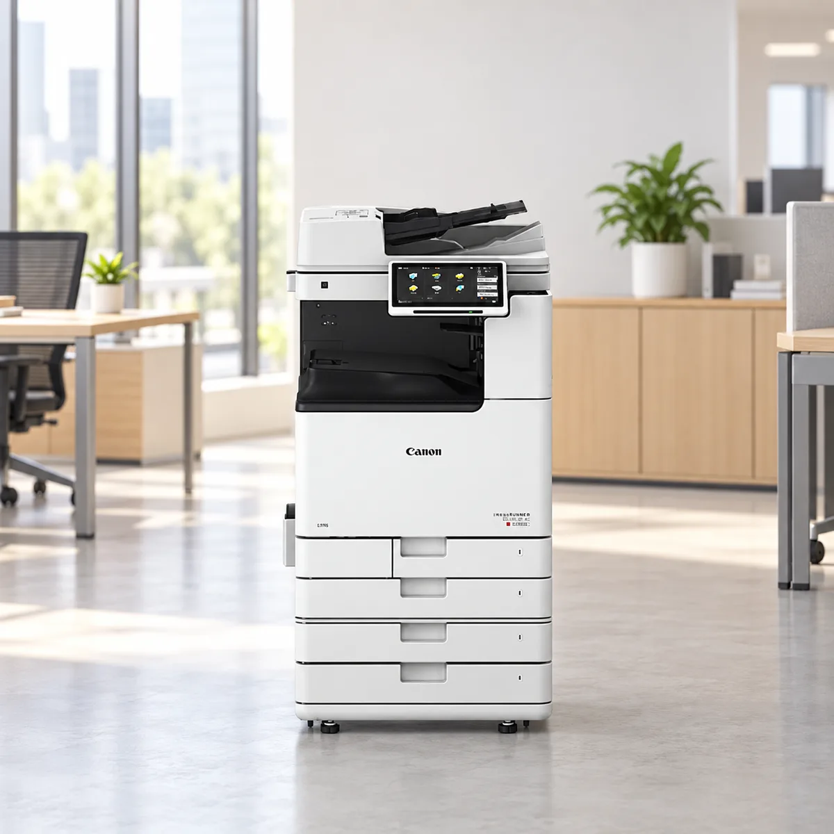 캐논 iR-ADV DX C3926 사무실 배치 연출 사진